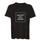 Ekologisk oversized T-shirt för män | Designa din egen T-shirt med tryck
