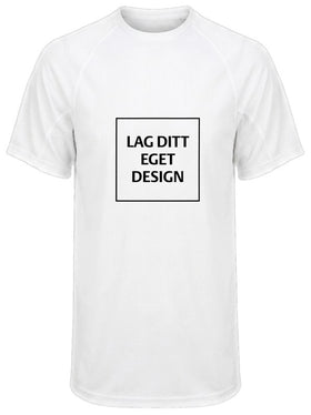 Ultralätt Teknisk Unisex-T-shirt med Eget Tryck | Slitstark Sport