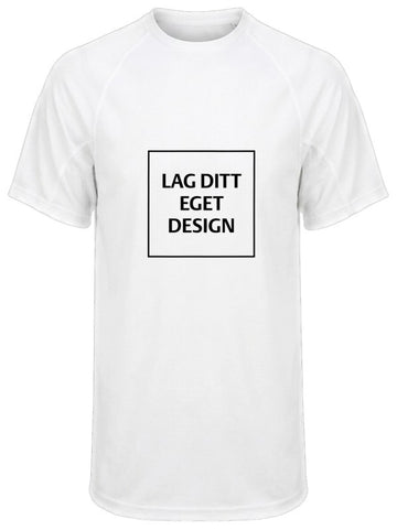 Ultralätt Teknisk Unisex-T-shirt med Eget Tryck | Slitstark Sport