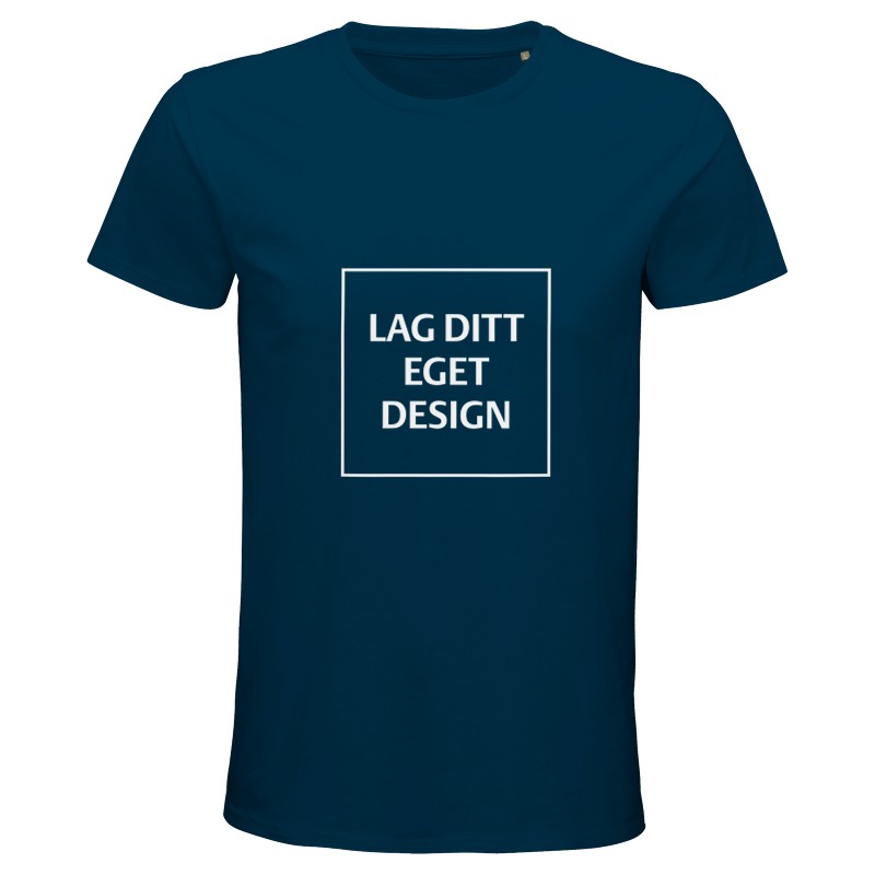 Ekologisk herr-t-shirt | Designa din egen med tryck