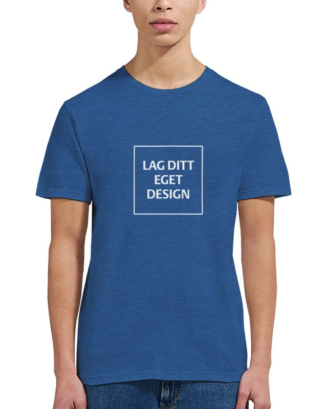 Klassisk unisex-t-shirt med rund hals för eget tryck | Designa din egen t-shirt