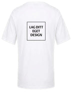 Myk Teknisk Unisex T-skjorte med Eget Trykk | Lettvekts Sport