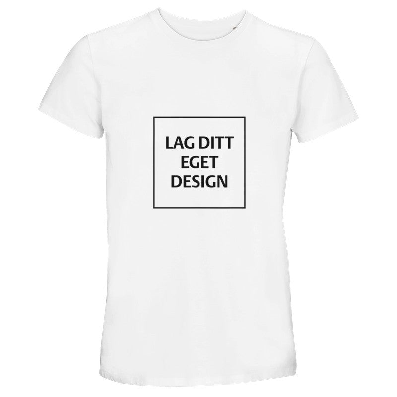 Återvunnen unisex-T-shirt med rund hals | Designa din egen T-shirt med tryck