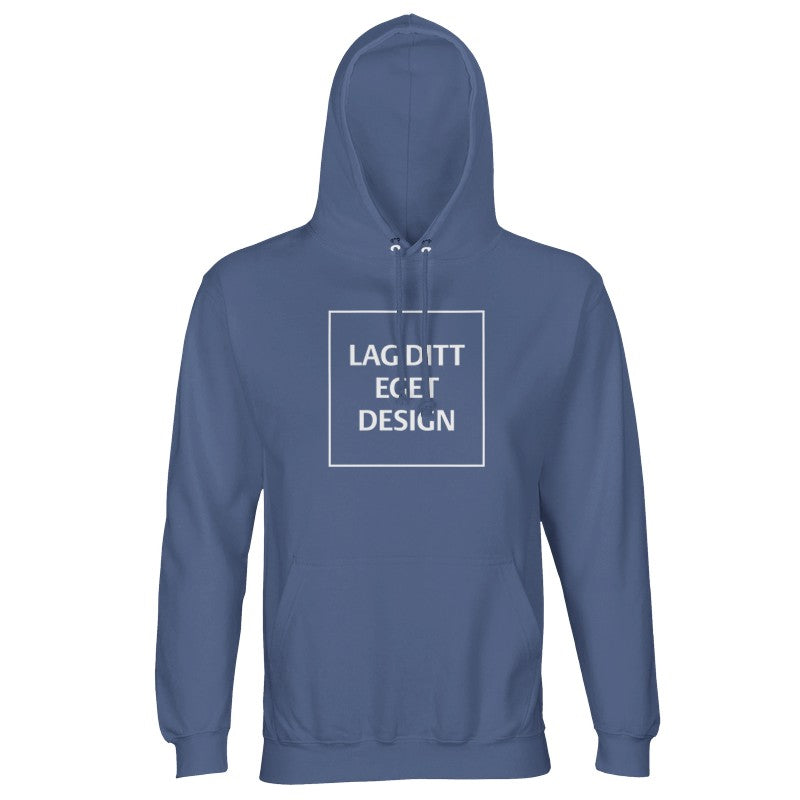 Designa din egen återvunna unisexhoodie | Personligt tryck