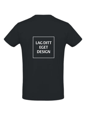 Ventilerande Unisex Tränings-T-shirt med Eget Tryck | Snabbtorkande