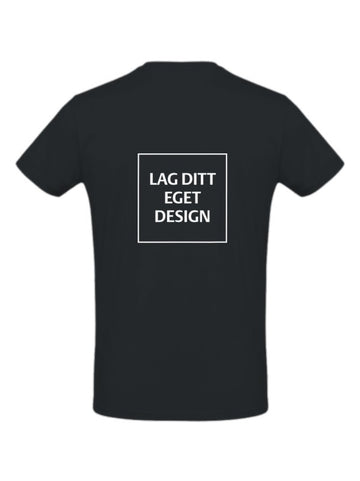 Ventilerande Unisex Tränings-T-shirt med Eget Tryck | Snabbtorkande