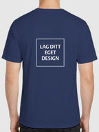 Myk Teknisk Unisex T-skjorte med Eget Trykk | Lettvekts Sport