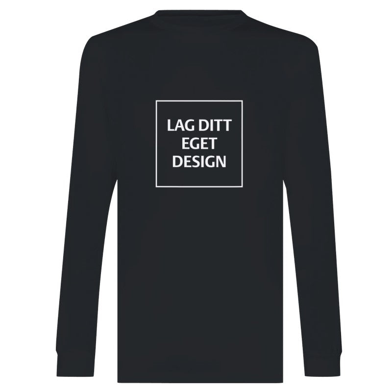 Premium långärmad T-shirt med eget tryck
