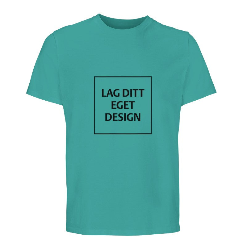Designa din egen ekologiska unisex-T-shirt | T-shirt med eget tryck