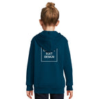 Huvjacka för Barn med Dragkedja och Eget Tryck | Mjuk Zip Hoodie