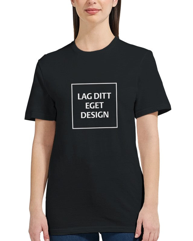 Klassisk dam-t-shirt | Designa din egen med eget tryck