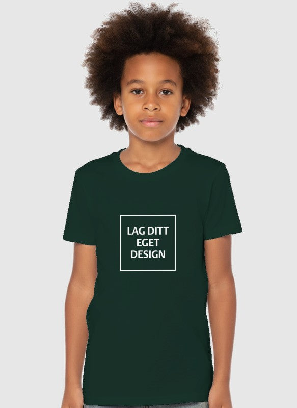 Exklusiv Barnt-shirt med Eget Tryck | Mjukaste Airlume Bomull