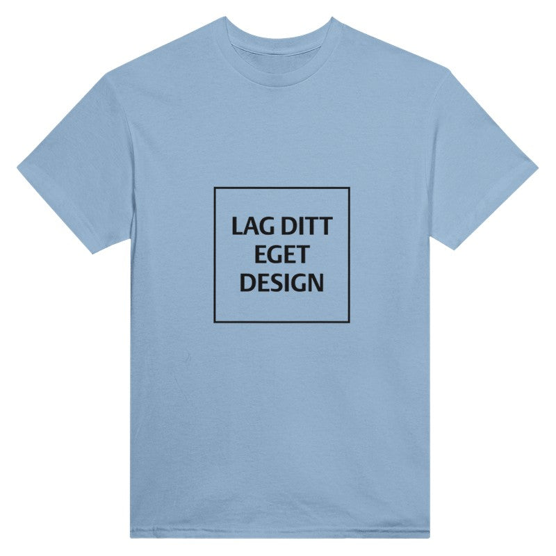Designa din egen t-shirt med tryck | Robust unisextröja med rund hals