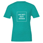 Premium unisex-t-shirt med rund hals | Designa din egen med eget tryck