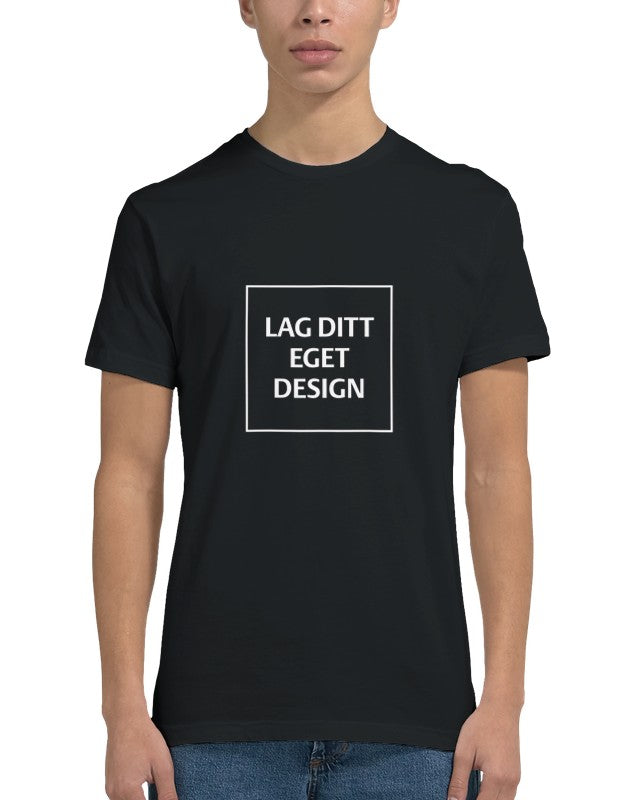 Figursydd herr-t-shirt | Designa med eget tryck