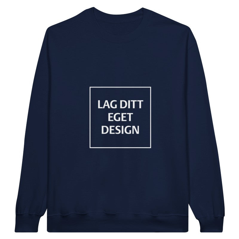 Personlig college-tröja med eget tryck | Designa din egen logotröja