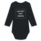 Klassisk Langermet Babybody med Eget Trykk | Lun Bomull