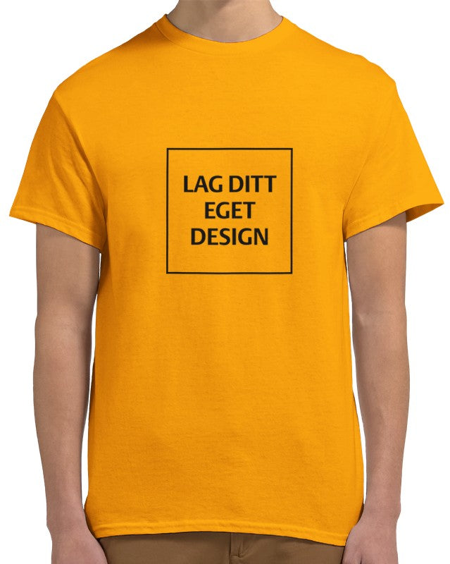 Designa din egen unisex-T-shirt med tryck | Personlig T-shirt i bomull
