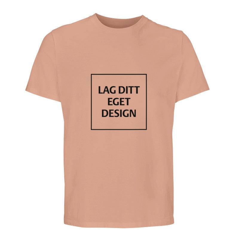 Designa din egen ekologiska unisex-T-shirt | T-shirt med eget tryck