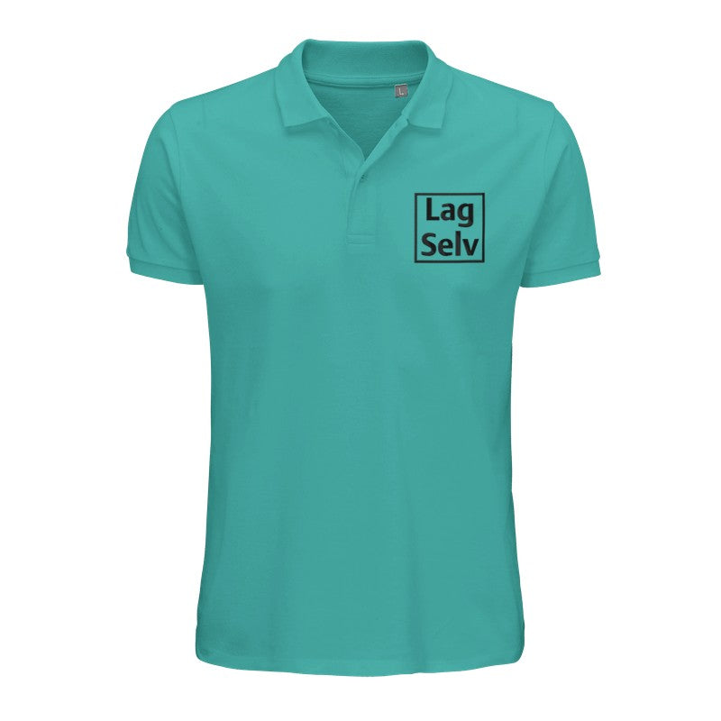 Polotröja för män i ekologisk bomull – Designa din egen med broderi