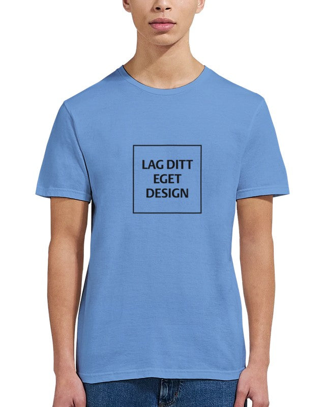 Klassisk unisex-t-shirt med rund hals för eget tryck | Designa din egen t-shirt