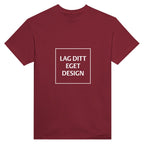 Designa din egen t-shirt med tryck | Robust unisextröja med rund hals