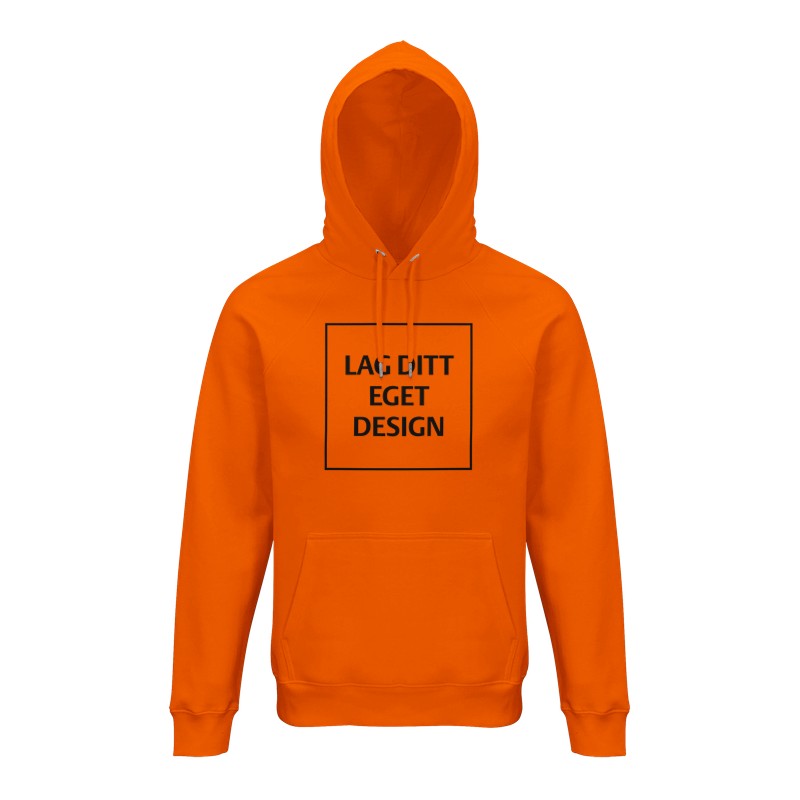Designa din egen ekologiska unisex-hoodie | Hoodie med eget tryck