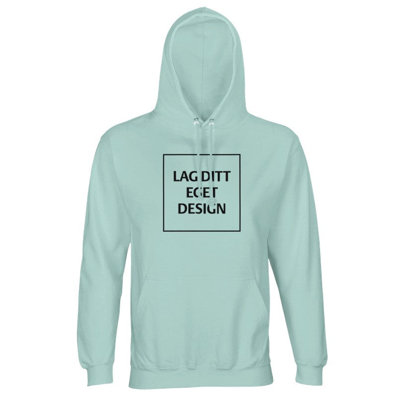 Designa din egen återvunna unisexhoodie | Personligt tryck