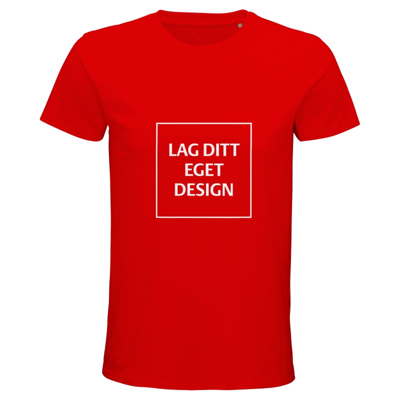 Ekologisk herr-t-shirt | Designa din egen med tryck