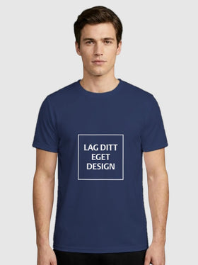 Mjuk Teknisk Unisex-T-shirt med Eget Tryck | Lättviktssport