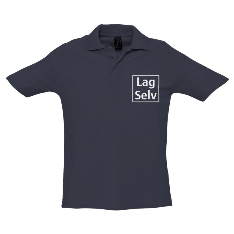 Pikétröja med eget tryck | Unisex premium