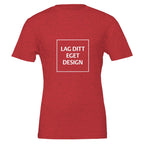 Premium unisex-t-shirt med rund hals | Designa din egen med eget tryck