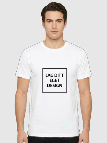 Ventilerande Unisex Tränings-T-shirt med Eget Tryck | Snabbtorkande