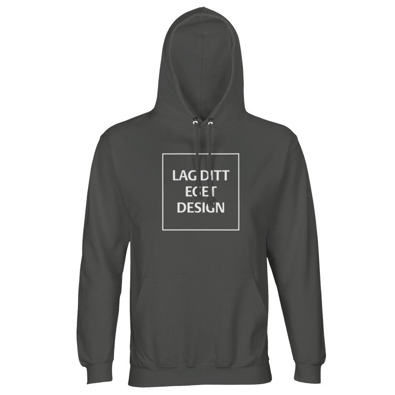 Designa din egen återvunna unisexhoodie | Personligt tryck