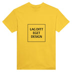 Designa din egen t-shirt med tryck | Robust unisextröja med rund hals