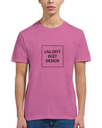 Klassisk unisex-t-shirt med rund hals för eget tryck | Designa din egen t-shirt