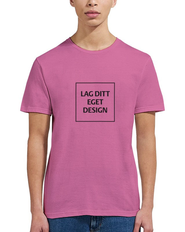 Klassisk unisex-t-shirt med rund hals för eget tryck | Designa din egen t-shirt