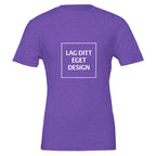 Premium unisex-t-shirt med rund hals | Designa din egen med eget tryck