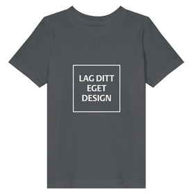Mjuk T-shirt för Småbarn i Fin Jersey med Eget Tryck