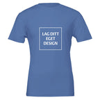 Premium unisex-t-shirt med rund hals | Designa din egen med eget tryck