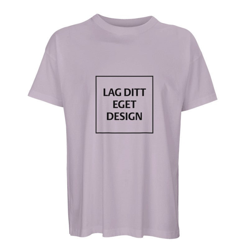Ekologisk oversized T-shirt för män | Designa din egen T-shirt med tryck