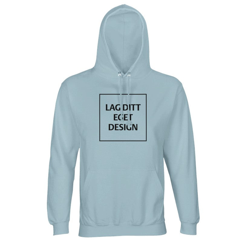 Designa din egen återvunna unisexhoodie | Personligt tryck