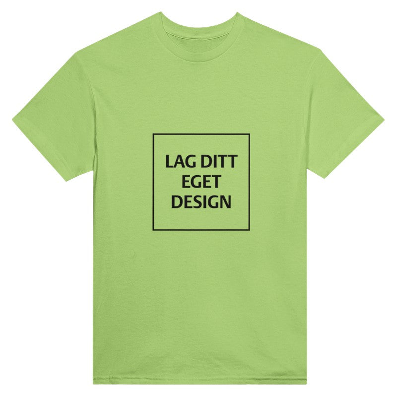 Designa din egen t-shirt med tryck | Robust unisextröja med rund hals