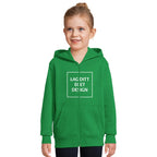 Huvjacka för Barn med Dragkedja och Eget Tryck | Mjuk Zip Hoodie