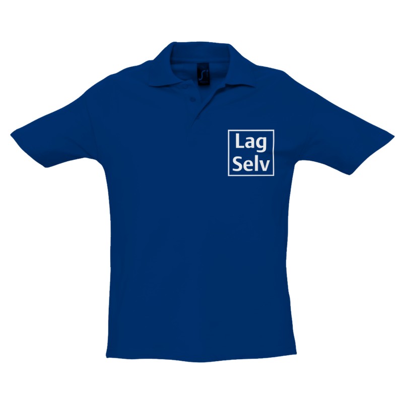 Pikétröja med eget tryck | Unisex premium
