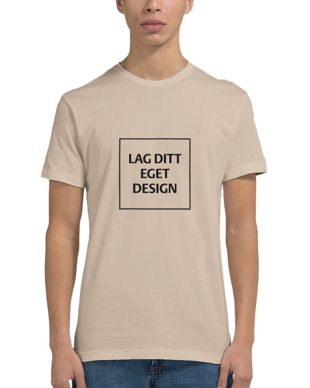 Figursydd herr-t-shirt | Designa med eget tryck