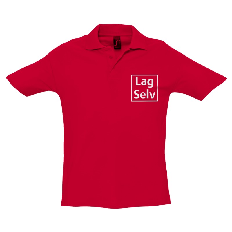 Pikétröja med eget tryck | Unisex premium