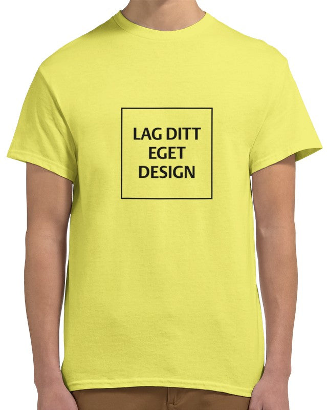 Designa din egen unisex-T-shirt med tryck | Personlig T-shirt i bomull