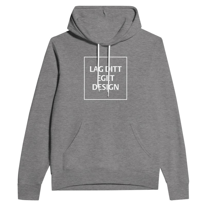 Personlig unisexhoodie med tryck | Skapa din egen