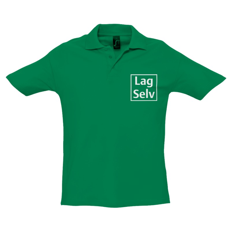 Pikétröja med eget tryck | Unisex premium
